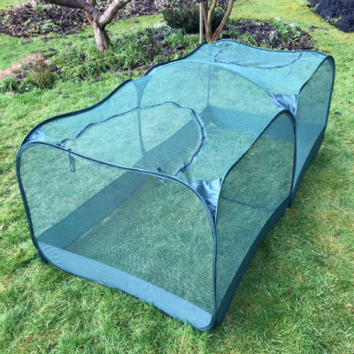 Fruit Cages - Pop Up Cages - Net Cages - GIANT Pop-Up Net Fruit Cage – 2.5m x 1.25m x 0.75m High