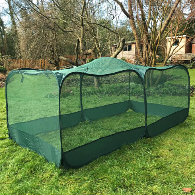 Fruit Cages - Pop Up Cages - Net Cages - GIANT Pop-Up Net Fruit Cage – 2m x 1m x 0.75m High