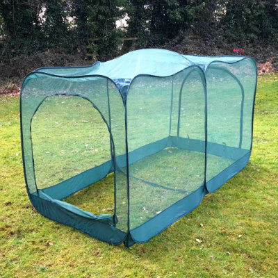 Fruit Cages - Pop Up Fruit Cages – GIANT Pop-Up Net Fruit Cage – 2.5m x 1.25m x 1.35m High