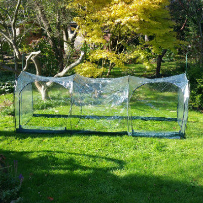 Cloches & Tunnels – Grow Tunnels – Poly Tunnels - Pro-Gro Poly Tunnel – 3m long x 1m wide x 1m high