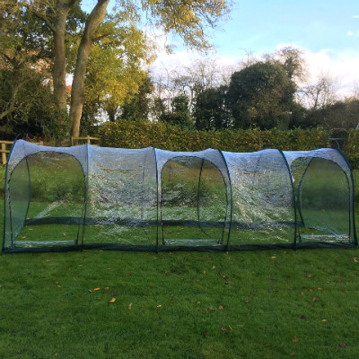 Cloches & Tunnels – Grow Tunnels – Poly Tunnels - Pro-Gro Poly Tunnel – 5m long x 1m wide x 1m high