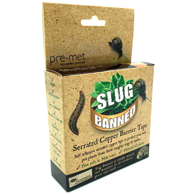 Slug Deterrents – Slug Banned Serrated Copper Tape