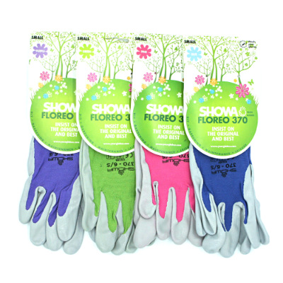 Tools & Equipment – Gardening Gloves - 3 x Pairs Showa Floreo 370 Gloves (Small)