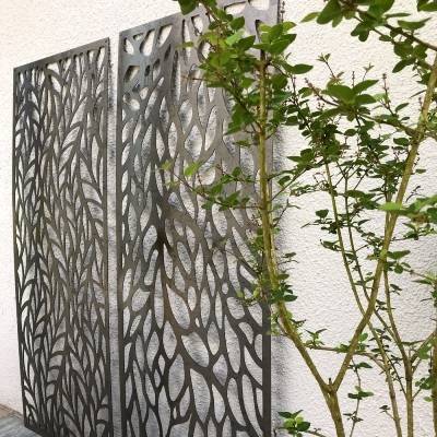 Outdoor Laser Cut Decorative Panels Stainless Steel Metal Screens for Garden  Wall Art Decor - China Aluminum Fence and Laser Cutting Screen
