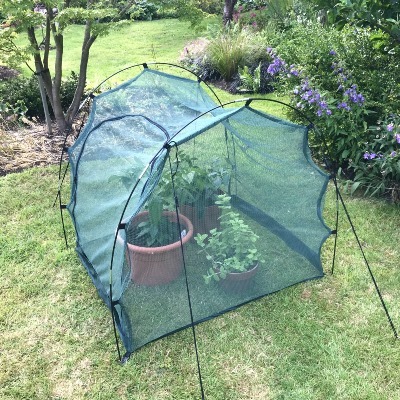 Cloches & Tunnels – Grow Tunnels – Pro-Gro Net Tunnel Cloche – 1m long x 1m wide x 1m high