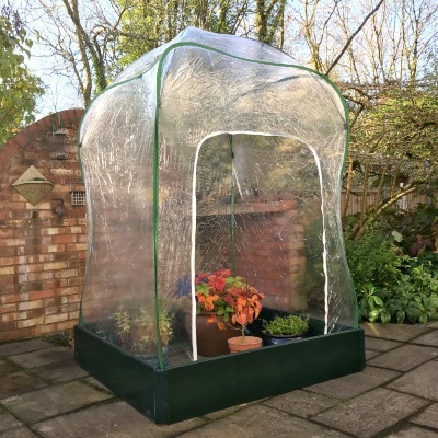 Christmas Gifts - Allotmenteer Raised Bed & Greenhouse Combi Kit - Large