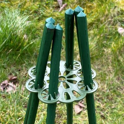 Plant Supports - Pea & Bean Cane Support Wigwam Holder - Pk 3