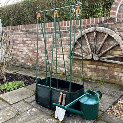 Plant Supports – Tomato Cages & Supports - Patio Planter & Tomato Cage Grow Frame Kit